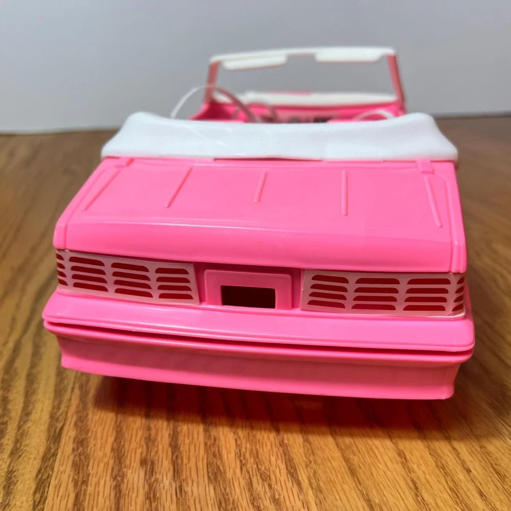 Vintage 1993 Barbie Pink Mustang Convertible Car Mattel Doll Vehicle 18